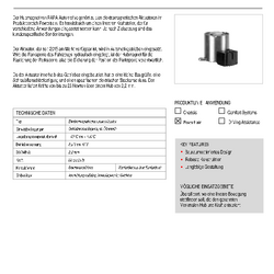Actuator Linear solenoid (pdf)