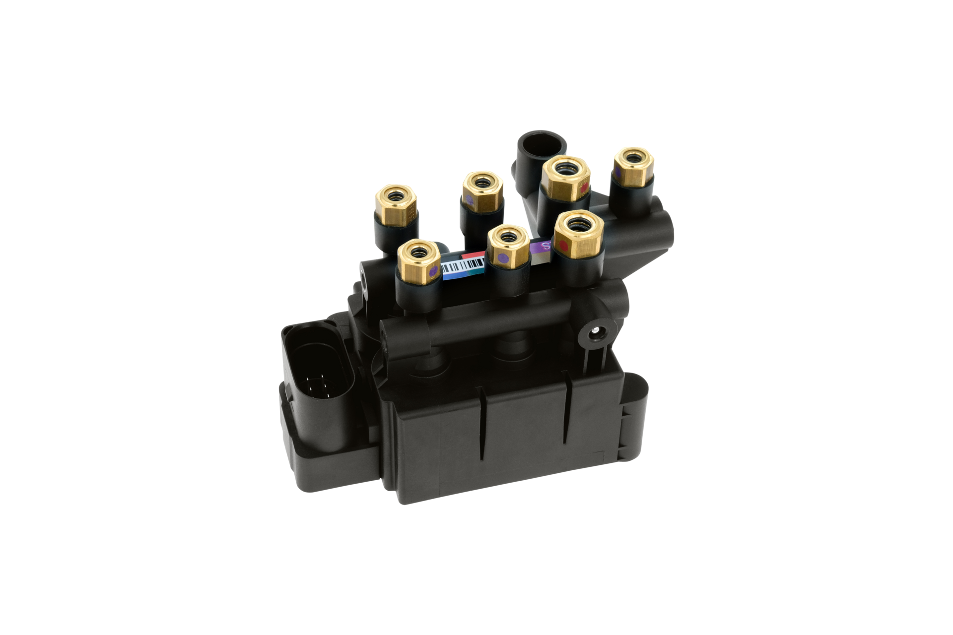 Produktfoto eines pneumatischen Magnetventilblocks von RAPA Automotive