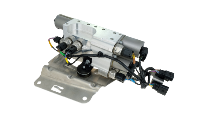 Produktfoto eines hydraulischen Ventilblocks von RAPA Automotive